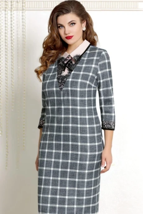 Платье Vittoria Queen 7503 серый #1