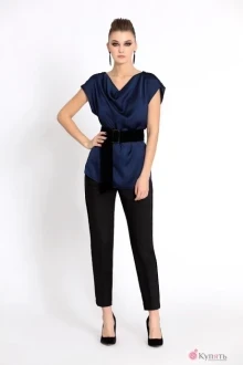 Блузка EOLA 1593 синий