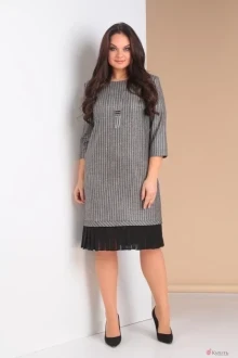 Платье Moda-Versal 1813 розовая полоска