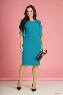 Платье Anastasia Mak 590 бирюза