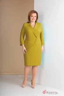Платье Ksenia Style 1617 горчица