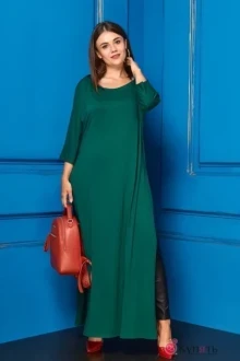 Брючный костюм Anastasia 230 тёмно-зелёный
