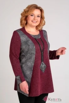 Джемпер (кофта) Таир-Гранд 62239 бордо