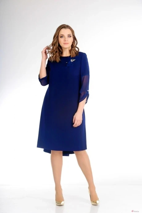 Платье Мишель Стиль 730 тёмно-синий #1