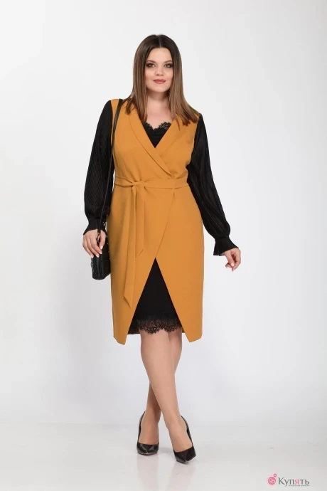 Платье Lady Secret 3570 горчица #1