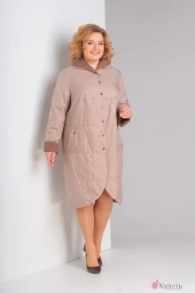 Пальто Diamant 1328 бежево-коричневый