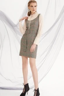 Платье DILIA 0187 беж