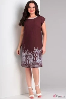 Платье Jurimex 1957 бордо