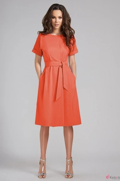 Платье AYZE 10-33 терракот #1