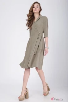 Платье Ладис Лайн 1062 хаки