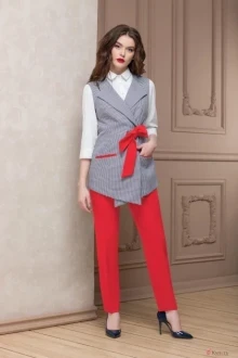 Брючный костюм Lokka 474 красный