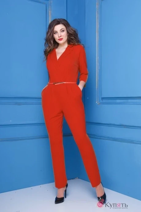 Комбинезон Anastasia 246 красный #1