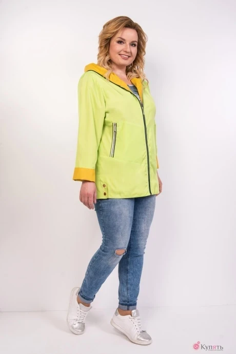 Куртка TricoTex Style 1904 яблоко+горчица #1