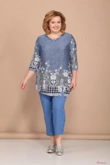 Брючный костюм Bonna Image 394 джинс