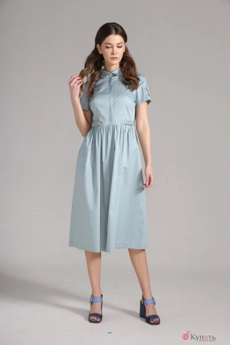 Платье Магия Моды 1584 голубой #1