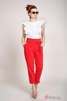 Брючный костюм ALANI COLLECTION 936 красный
