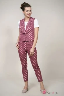 Брючный костюм ALANI COLLECTION 921 вино