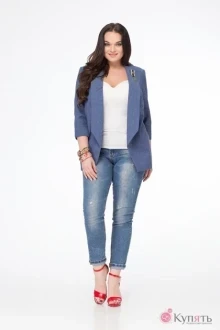 Жакет (пиджак) Avanti 659 джинсовый оттенок
