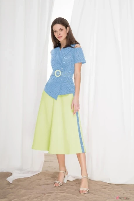 Юбочный костюм Lokka 476 жёлтый лимон #1