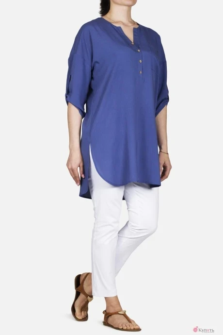 Туника Mirolia 579 тёмно-голубой #1