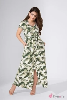 Платье Avanti 791-2 молочный/зеленый