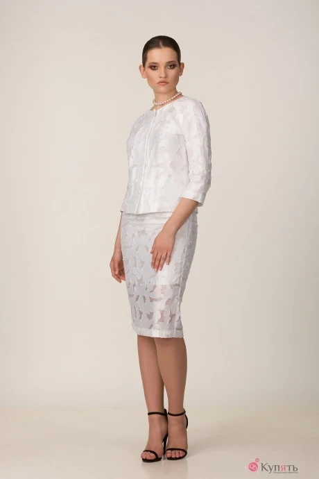 Юбочный костюм Rosheli 519 белый #1