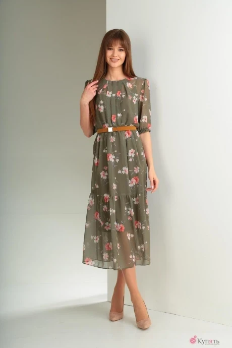Платье TVIN 7490 цветы #1