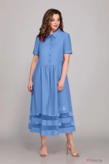 Платье Магия Моды 1622 голубой