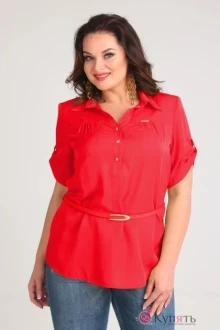 Блузка, туника, рубашка Таир-Гранд 62171 красный