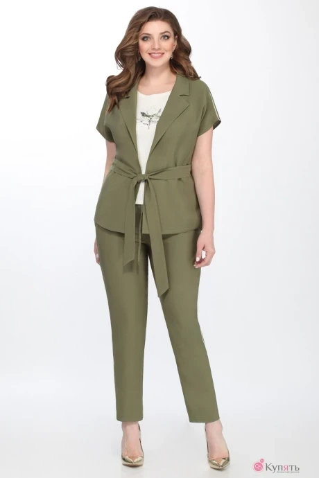 Брючный костюм Matini 1.1321 хаки #1