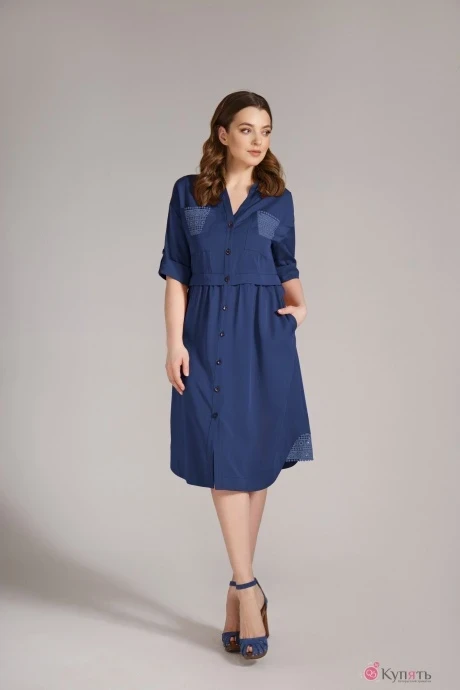 Платье Магия Моды 1520 синий #1