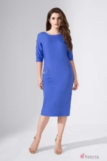 Платье Avanti 633-1 василек однотон