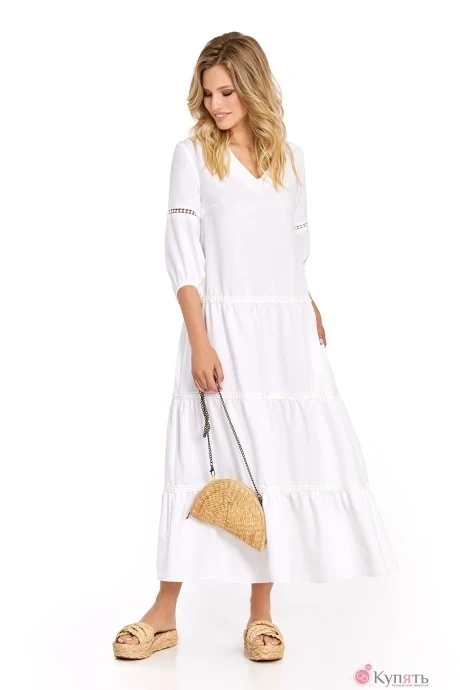 Платье УТИЛЬ PiRS 724 белый #1