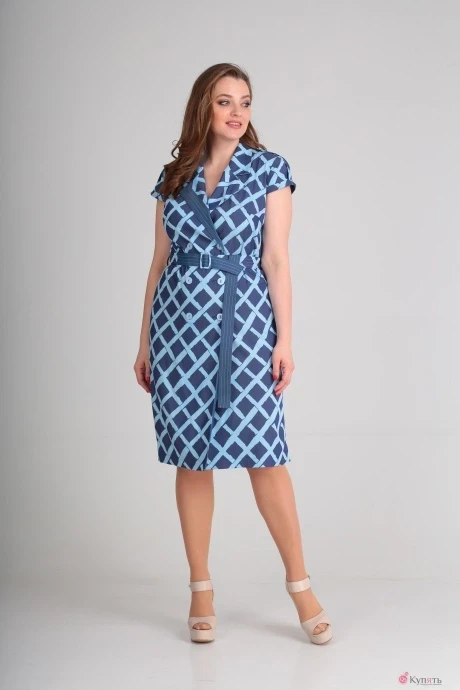 Платье Anastasia Mak 617 голубой #1