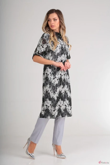 Брючный костюм SandyNa 13585 шазюбль+брюки #1