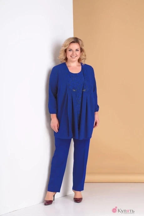 Брючный костюм Algranda 3273 синий #1