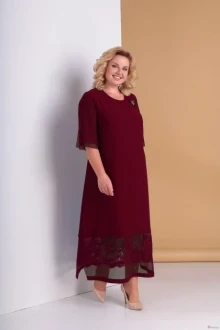 Платье ALGRANDA (Novella Sharm) 3301 бордо