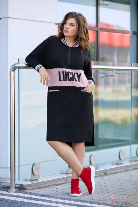 Платье Мублиз 371 черный #1