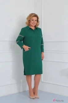 Платье Diamant 1452 зелёный