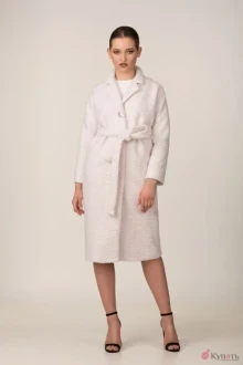 Пальто Rosheli 677 бледно-розовый