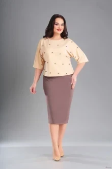 Юбочный костюм FOXY FOX 84 беж