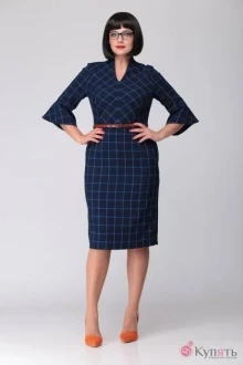 Платье MALI 4114 тёмно-синий