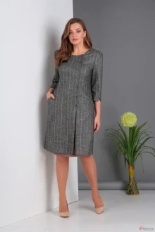 Юбочный костюм VIOLA STYLE 2632 полоска