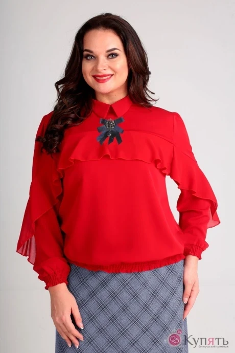 Блузка Таир-Гранд 62338 красный #1