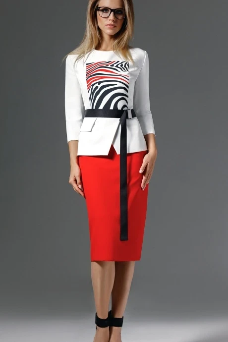 Юбочный костюм DILIA 0266 #1