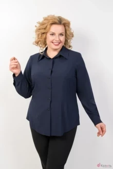 Рубашка TricoTex Style 31-19 темно-синий