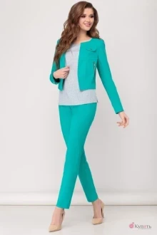 Брючный костюм Багряница 1770 тройка