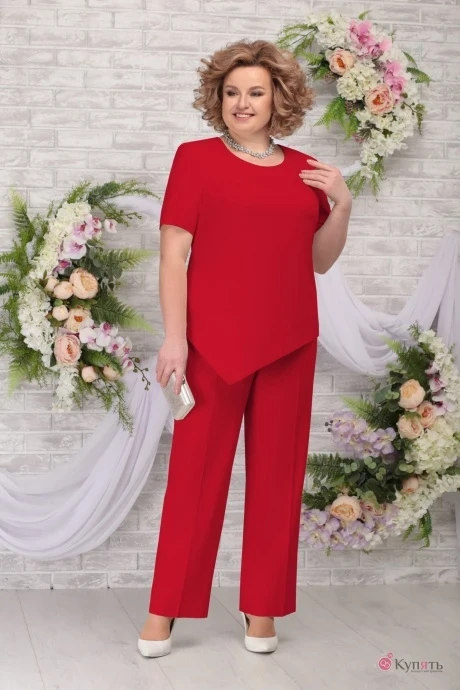 Брючный костюм Нинель Шик 3201 #1