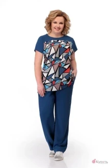 Брючный костюм Мишель Стиль 858