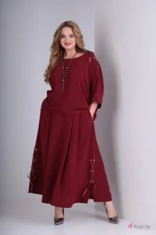 Юбочный костюм из вискозы Angelina&Сompany 332 двойка